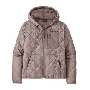 Patagonia Women’s Diamond Quilted Bomber Hoodie Jacket